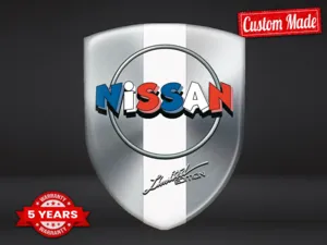 Nissan Pegatinas Resina Estilo Drift Insignias Cúpula Premium